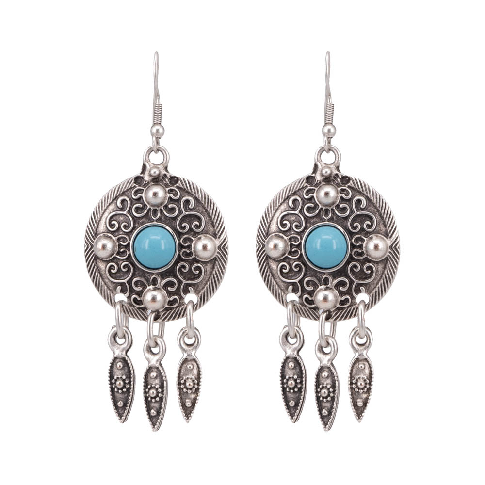

Серьги женские OTOKODESIGN 1-56103 серебристые, 1-56103