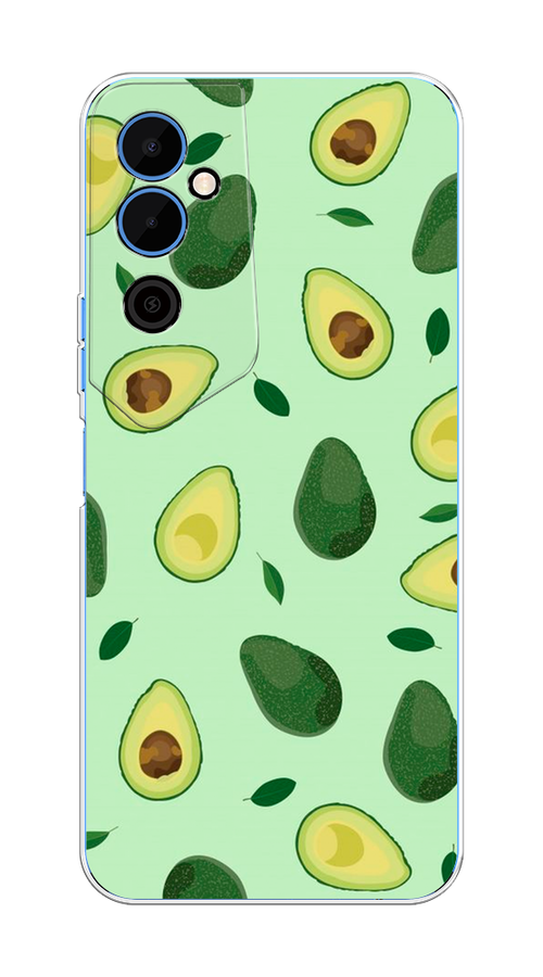 

Чехол на Tecno Pova Neo 2 "Blue avocado", Коричневый;зеленый, 302450-1
