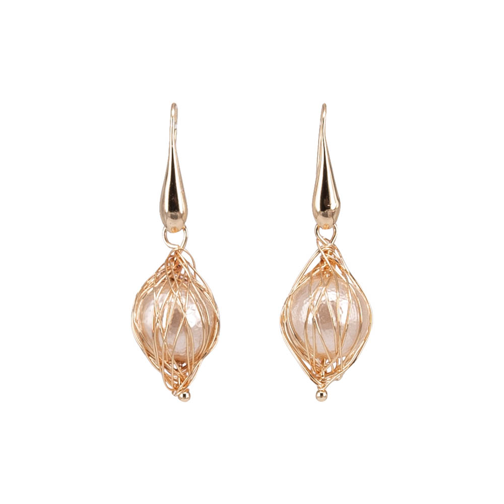 

Серьги женские OTOKODESIGN 1-55644 золотистые, 1-55644
