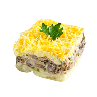 

Салат Нежный мужчина +-200 г