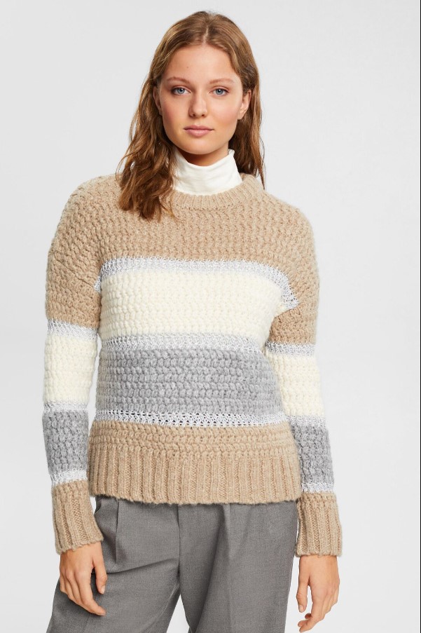 Свитер женский Esprit 112EE1I319 бежевый XS 4690₽