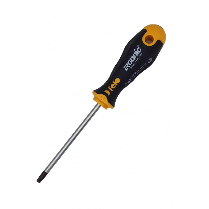 Отвертка Felo Ergonic Torx 30х115 отвертка torx narex т образная ручка tx 20 l 85 мм 831720