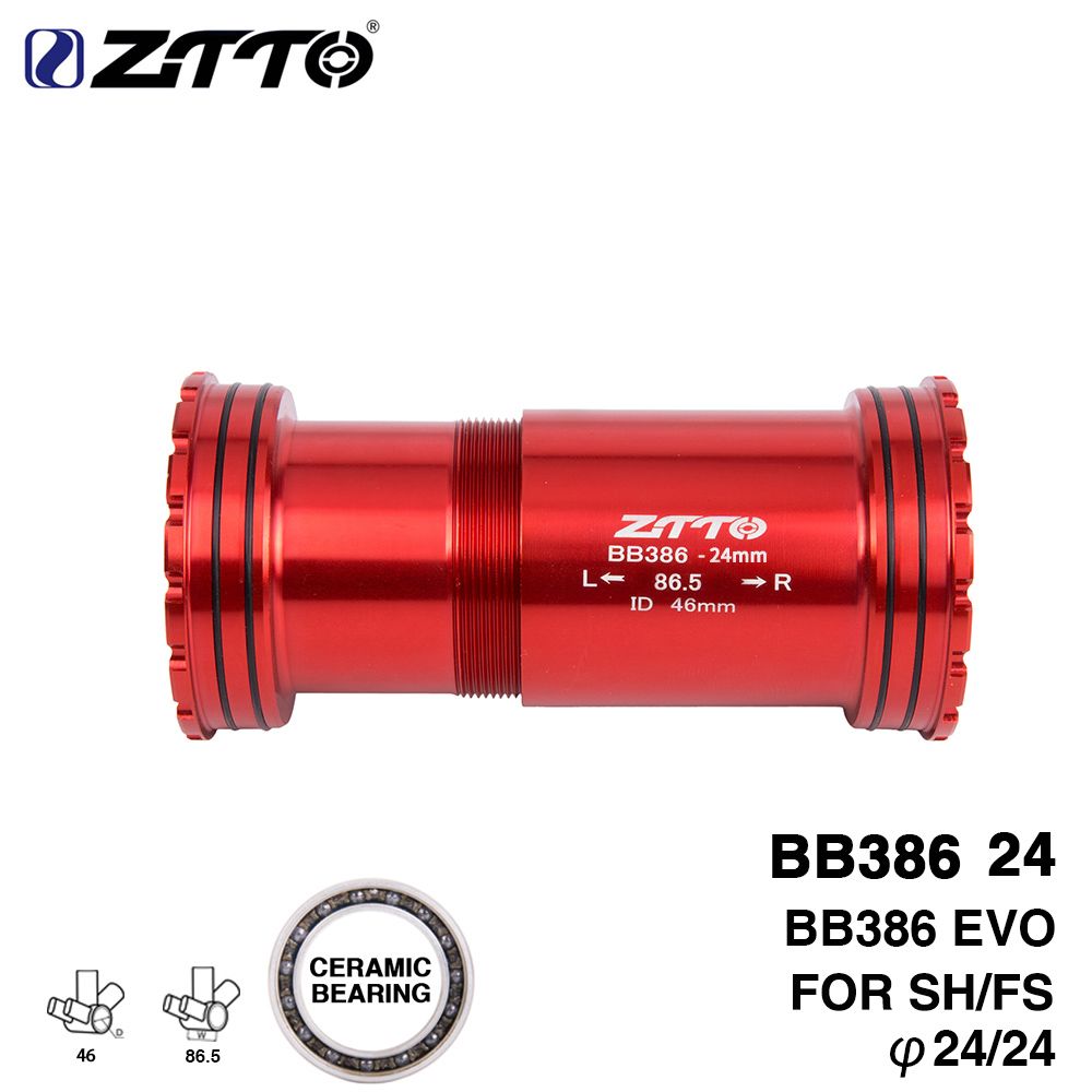 Каретка ZTTO ZZ-PTZZBB386EVO24