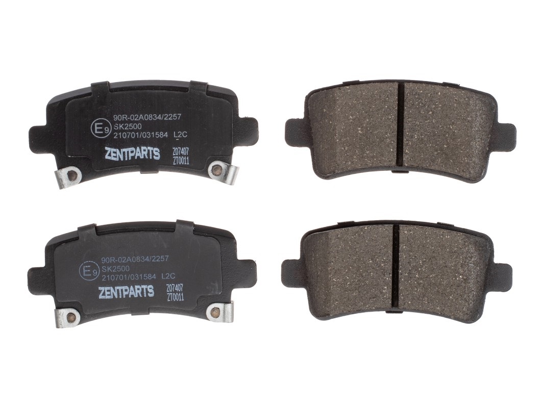 

Колодки дисковые передние \ MB W204 3.2/3.5 07> 1 шт ZENTPARTS Z07381