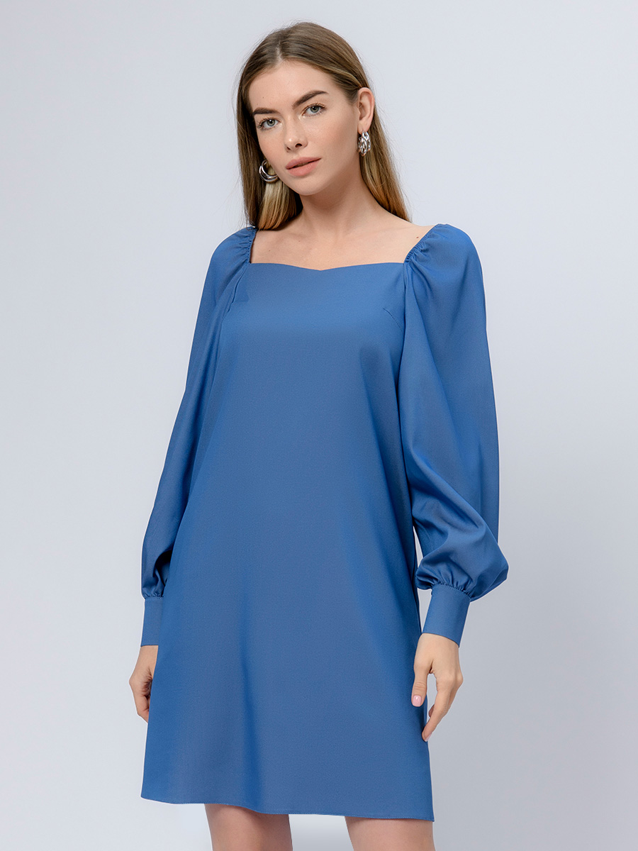 

Платье женское 1001dress 0102828BL синее 42, Синий, 0102828BL
