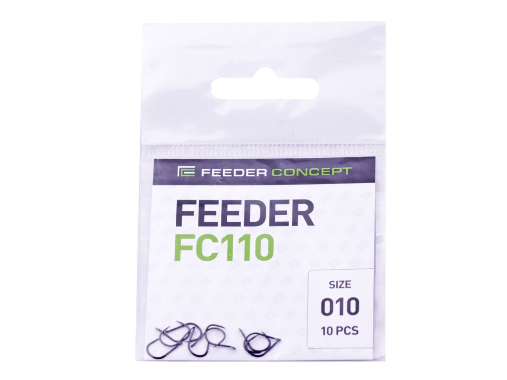 фото Рыболовные крючки feeder concept feeder fc110 №10, 10 шт