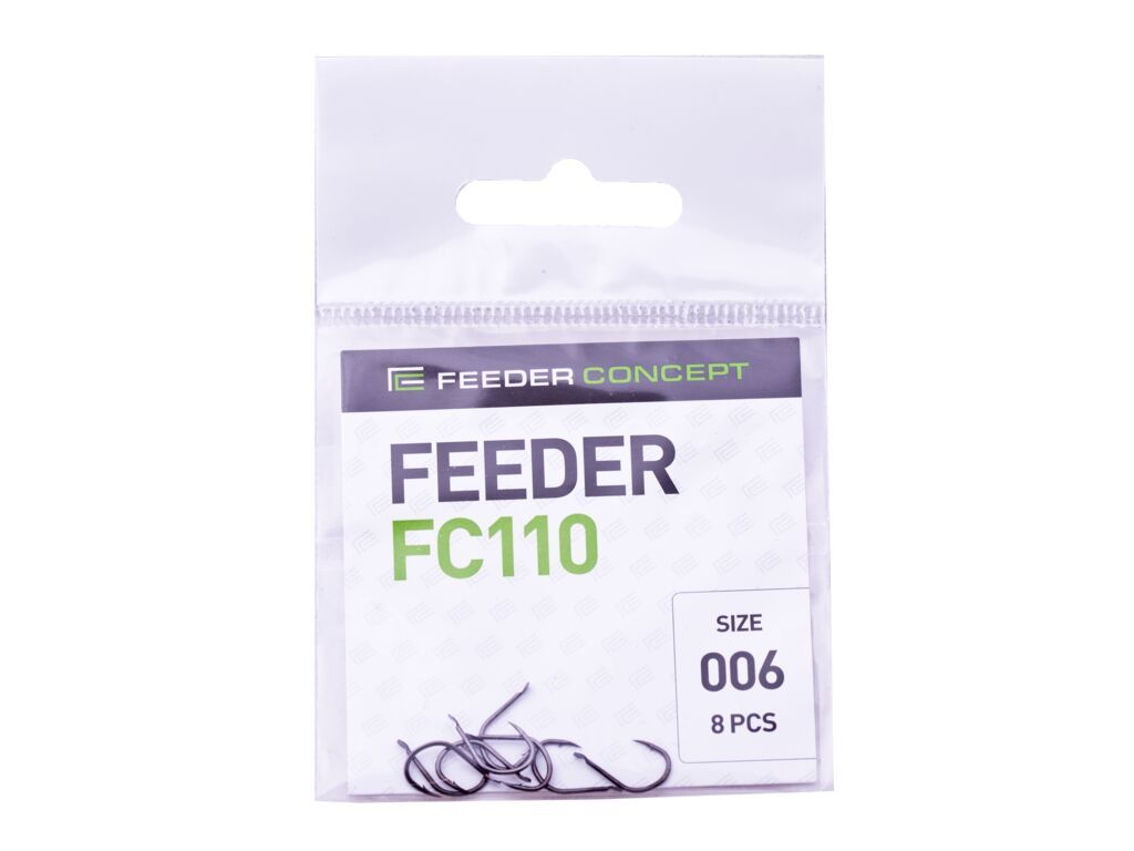 Крючки FC FEEDER сер FC110 разм006 8шт 244₽