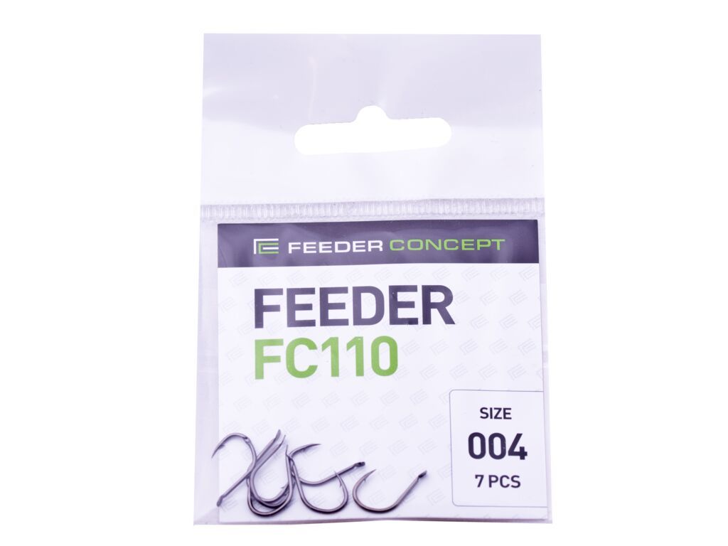 Крючки FC FEEDER сер FC110 разм004 7шт 244₽