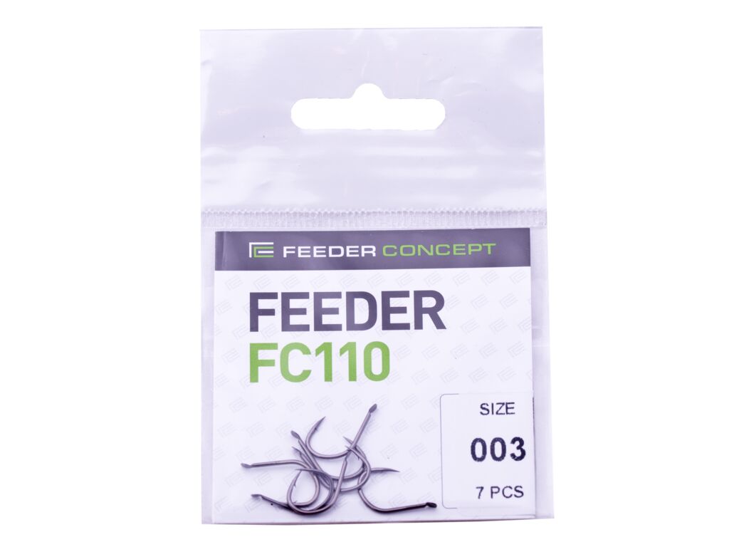 фото Рыболовные крючки feeder concept feeder fc110 №3, 7 шт