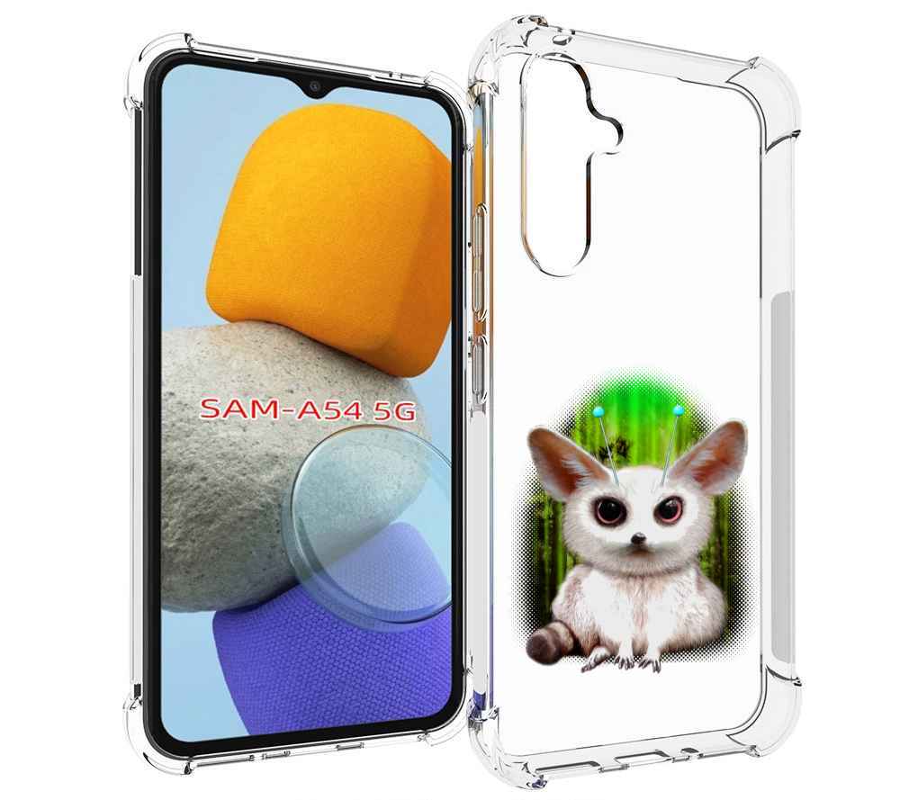 

Чехол MyPads пушистое животное для Samsung Galaxy A54, Tocco