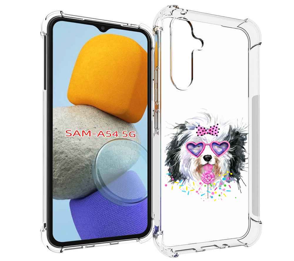 

Чехол MyPads пушистик для Samsung Galaxy A54, Tocco