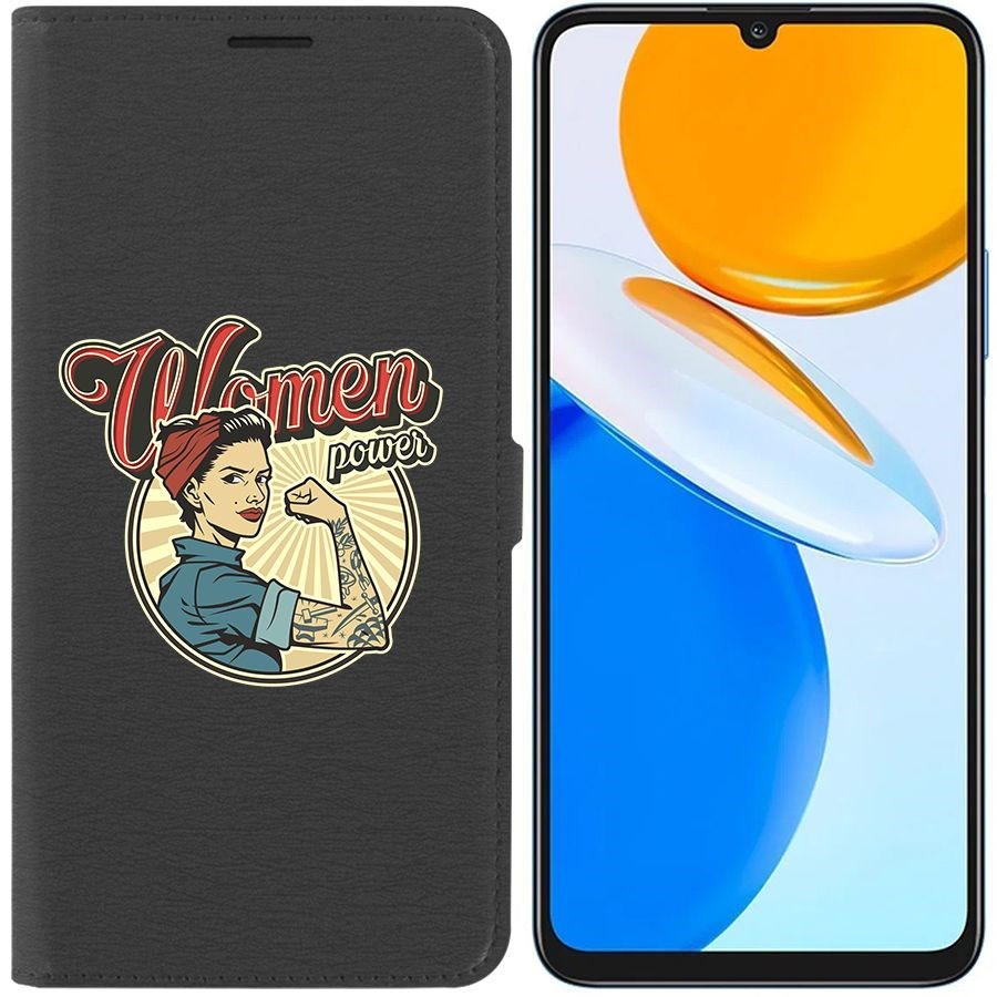 

Чехол-книжка Eco Book для Honor X7 Women Power