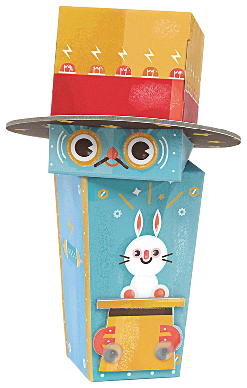 

Игрушка из картона Krooom Робот фокусник, модель Fold my Robot Krooom, k-464
