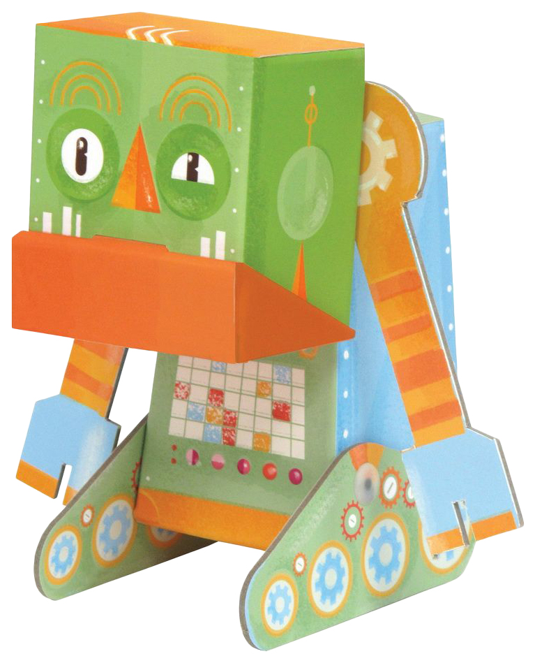 

Игрушка из картона Krooom Сердитый робот, модель Fold my Robot Krooom, k-463