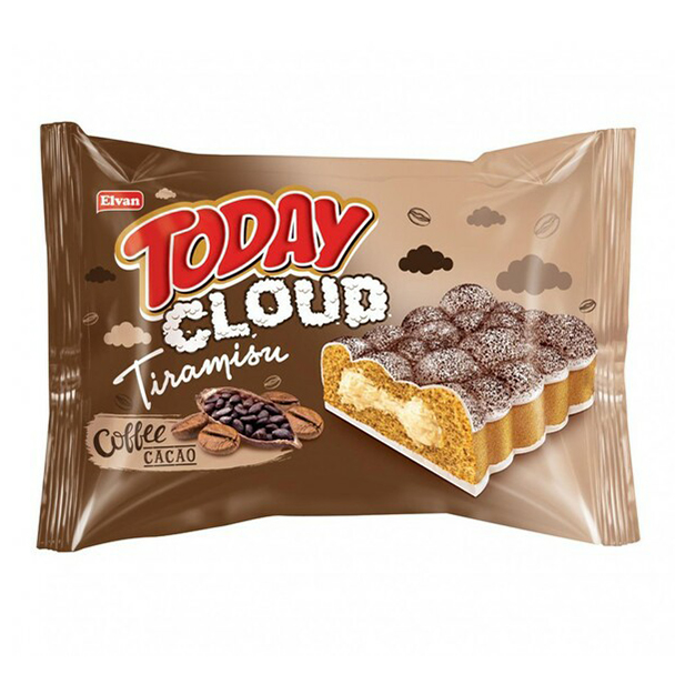 

Пирожное Today Cloud Cake with Tiramisu 40 г