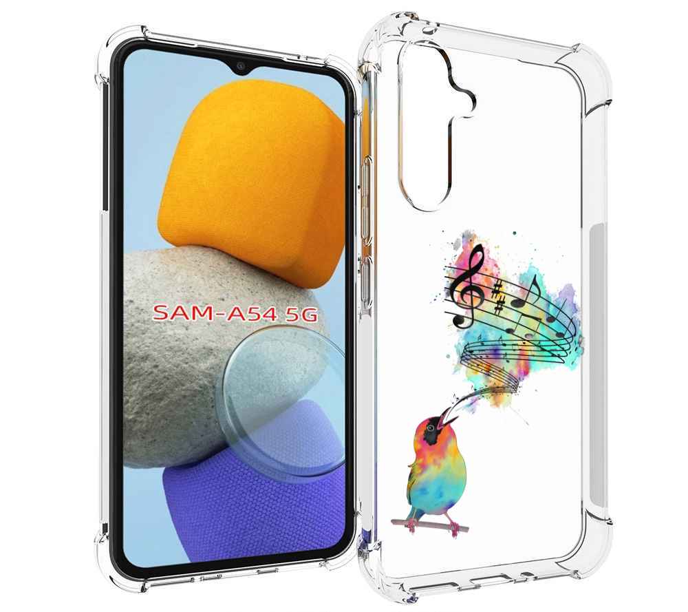 

Чехол MyPads певчая птичка для Samsung Galaxy A54, Tocco