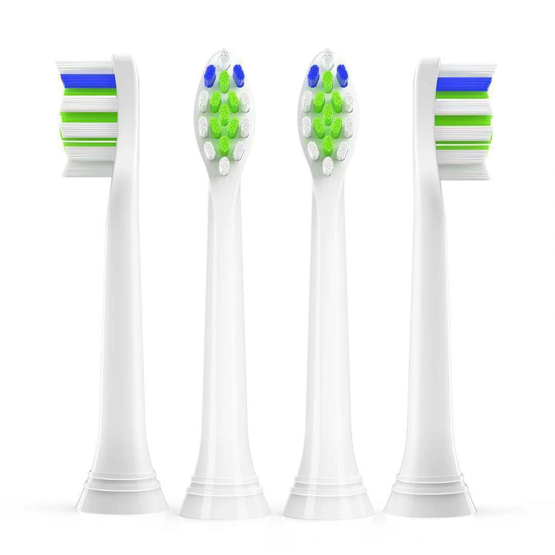 фото Насадки для электрической зубной щетки philips sonicare hx6062/hx6064 4 шт sonic toothbrush