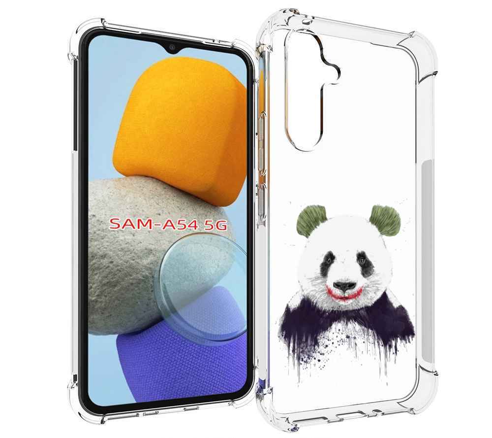 

Чехол MyPads панда джокер для Samsung Galaxy A54, Tocco