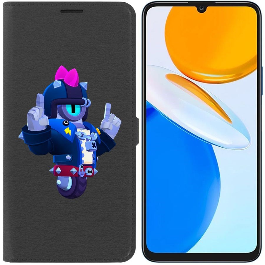 

Чехол-книжка Eco Book для Honor X7 Brawl Stars-Дикий Сту