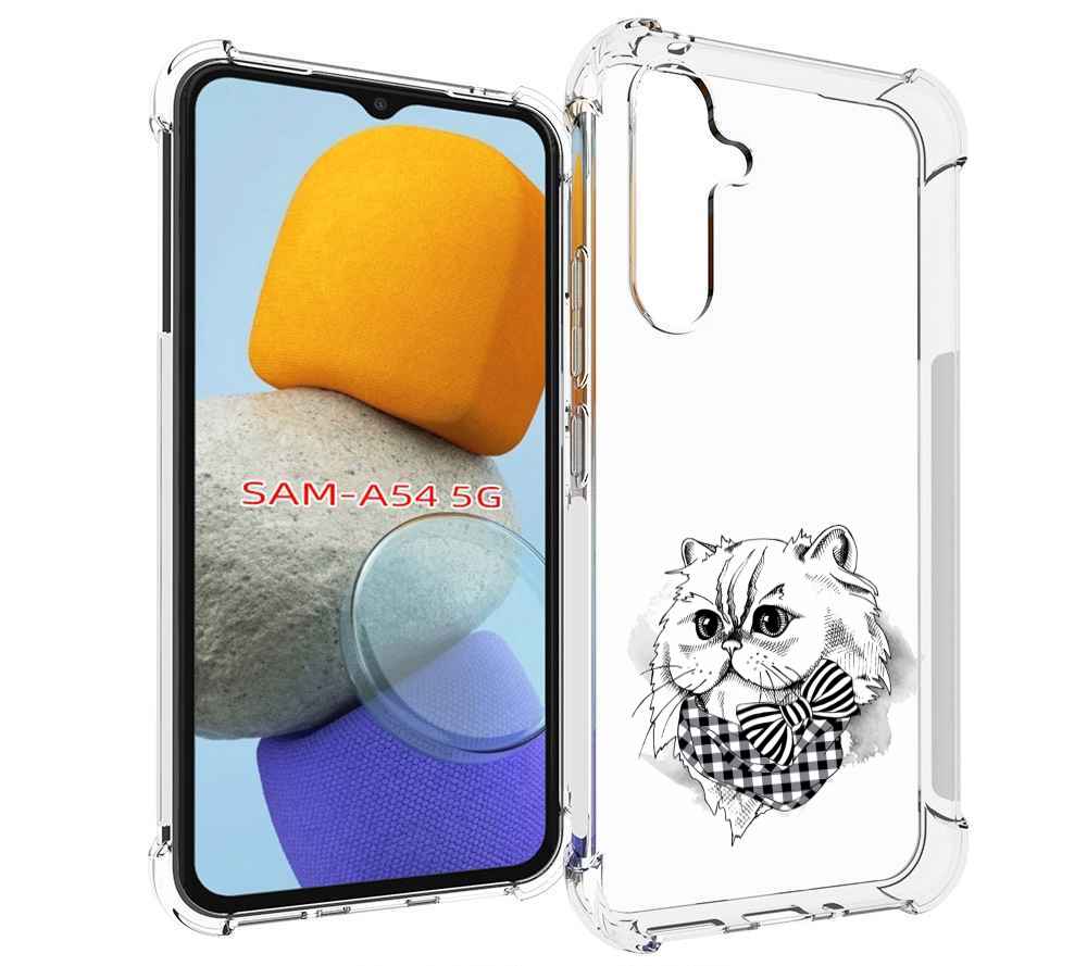 

Чехол MyPads нарисованная красивая кошечка для Samsung Galaxy A54, Tocco