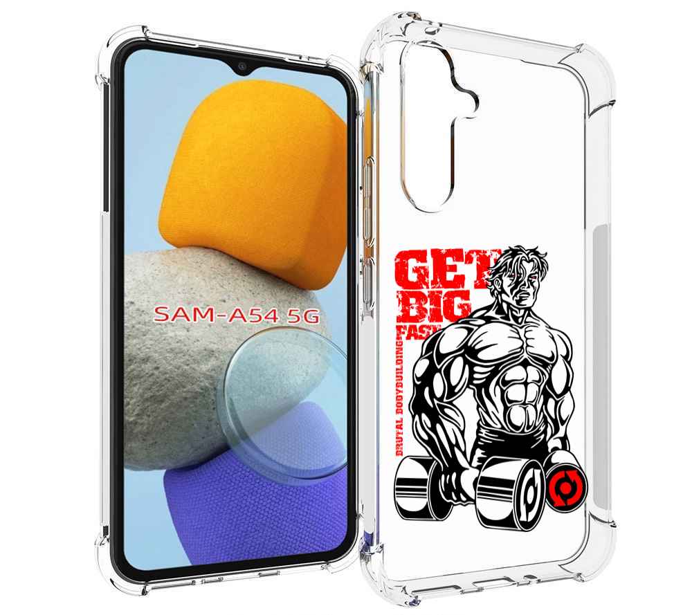 

Чехол MyPads накаченное тело для Samsung Galaxy A54, Tocco