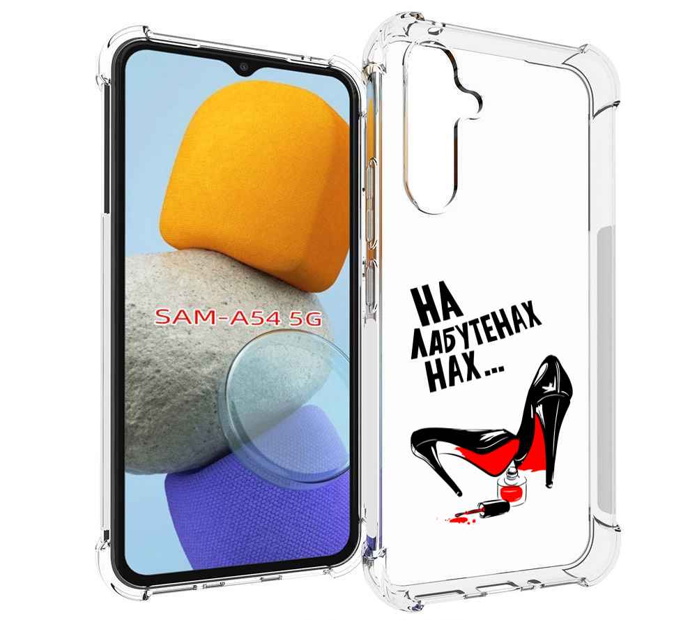 

Чехол MyPads на лабутенах для Samsung Galaxy A54, Tocco