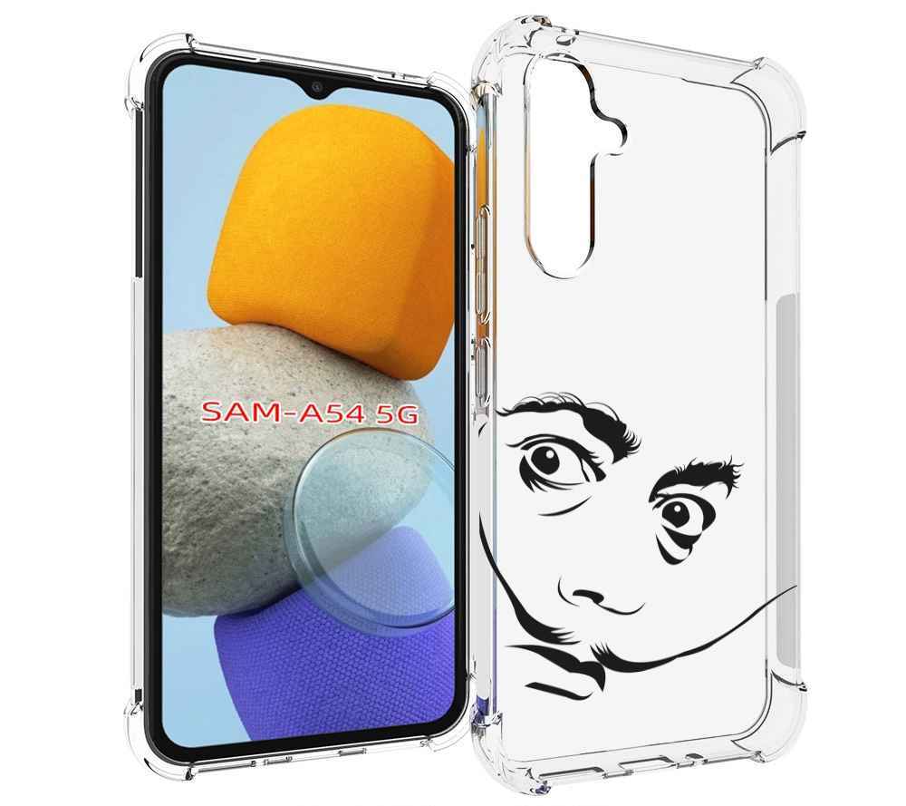 

Чехол MyPads мужчина с длинными усами для Samsung Galaxy A54, Tocco