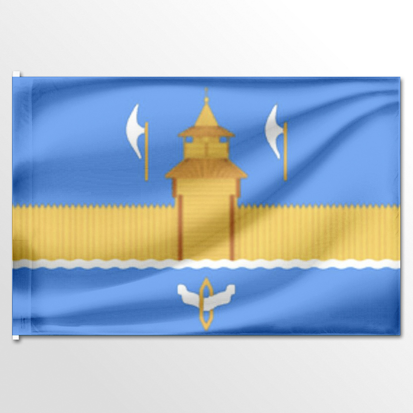 

Флаг ЦТП ФЕНИКС Мулловского городского поселения 135x90 см, 2743-135x90
