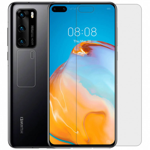 

Защитная пленка Nillkin (+ пленка на зад. камеру) для Huawei P40 (Матовая)