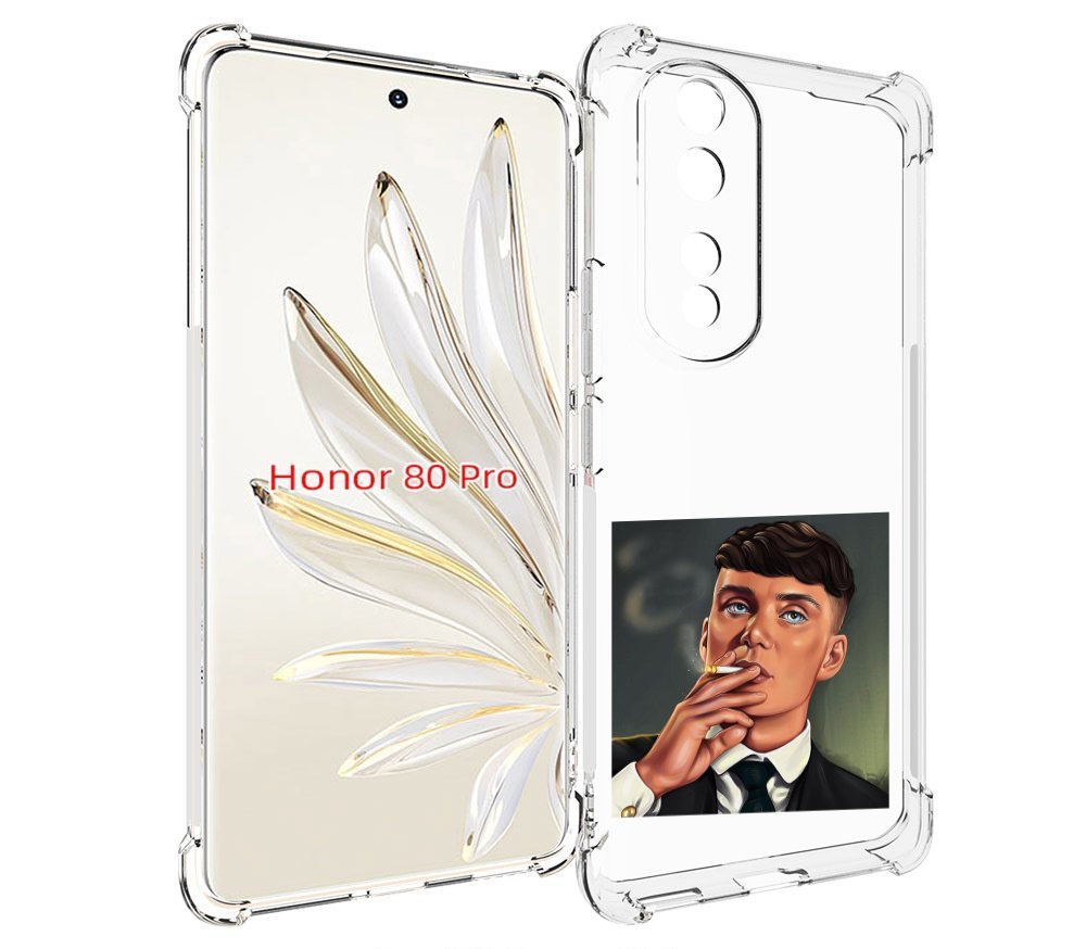 

Чехол MyPads Томас-Шелби для Honor 80 Pro, Прозрачный, Tocco