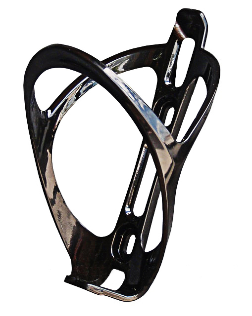 фото Флягодержатель велосипедный поликарбонат высокопрочный, облегченный дизайн, черный horst