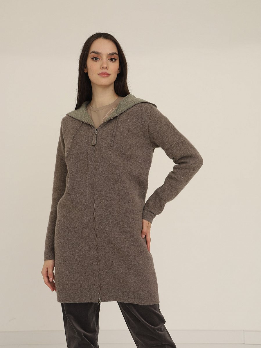

Кардиган женский Glenfield D21CRC31F-27C коричневый S, D21CRC31F-27C