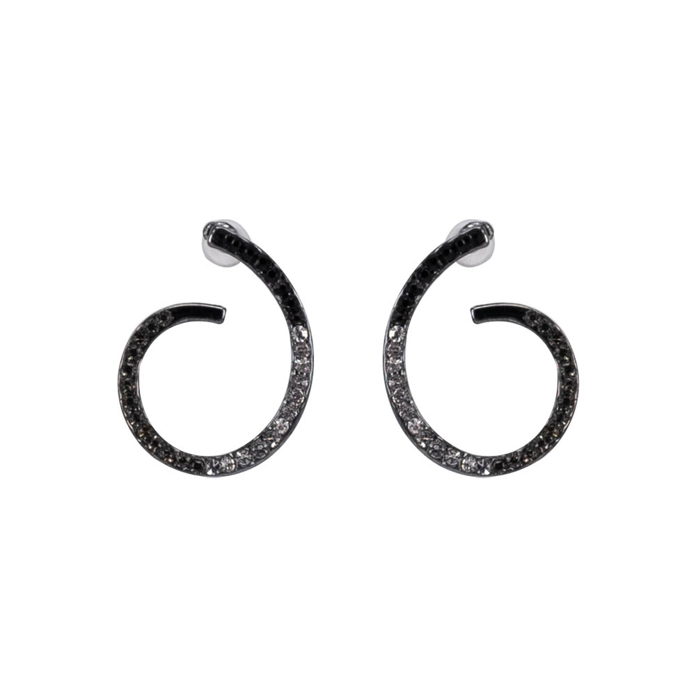 

Серьги из бижутерного сплава OTOKODESIGN 1-55661, фианит, 1-55661