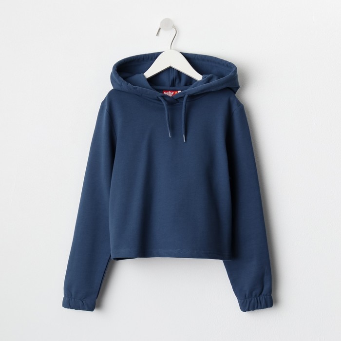 Толстовка детская Be Friends Резинка, синий, 134