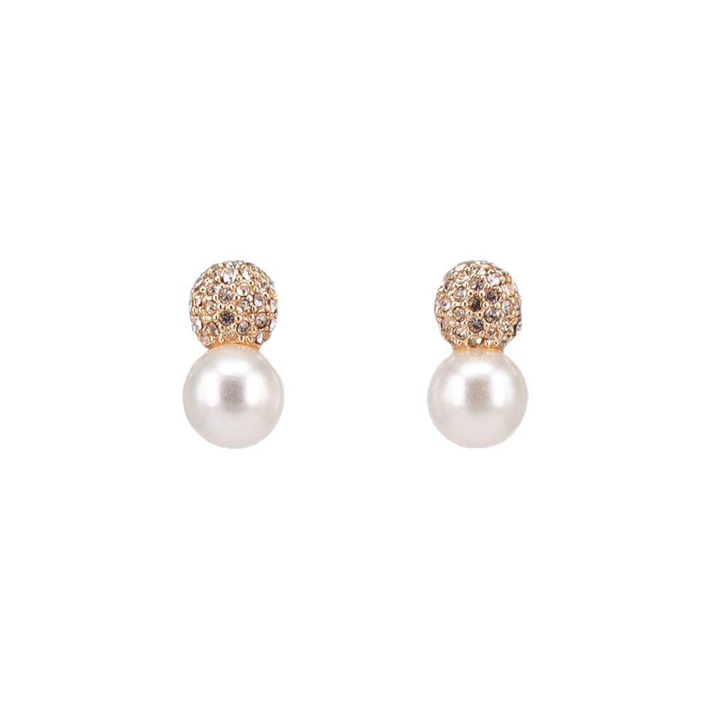 

Серьги из бижутерного сплава OTOKODESIGN 1-55668, жемчуг искусственный, 1-55668