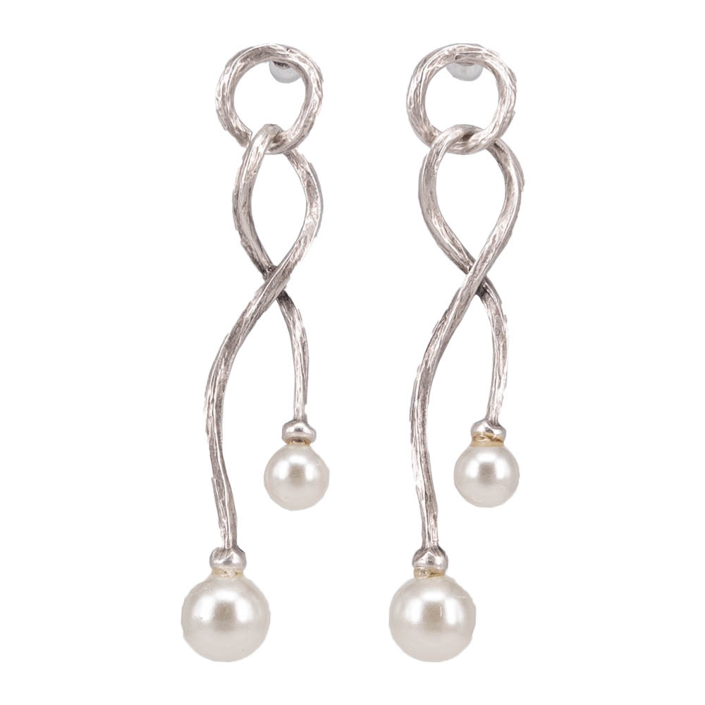 

Серьги женские OTOKODESIGN 1-55690 серебристые, 1-55690
