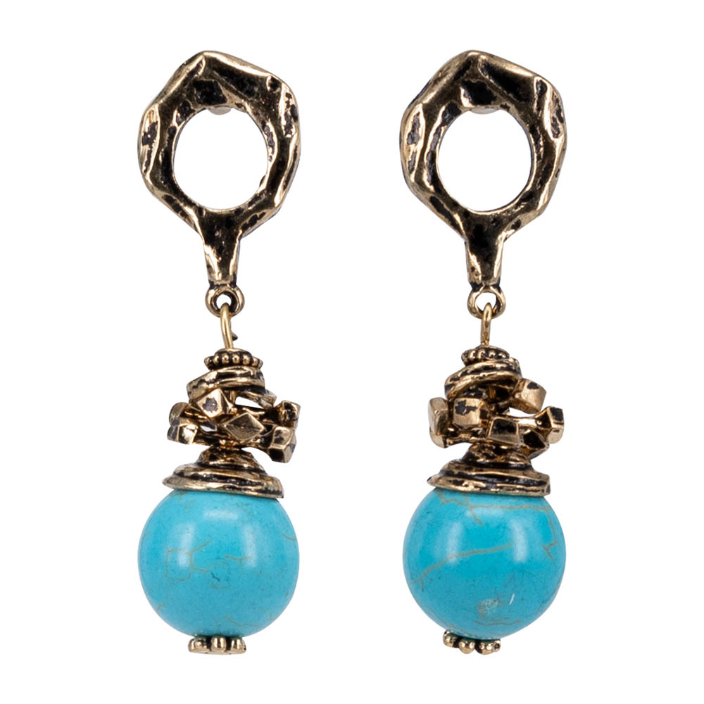 

Серьги женские OTOKODESIGN 1-55657 золотистые, 1-55657