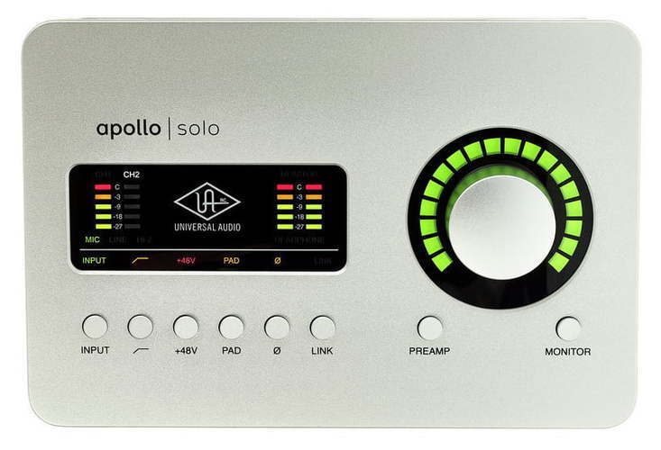 Аудиоинтерфейс Universal Audio Apollo Solo USB Heritage Ed.
