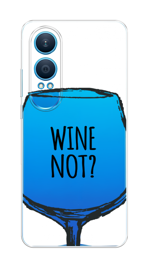 

Чехол на OnePlus Nord CE4 Lite 5G "Wine not white", Белый, 155050-1