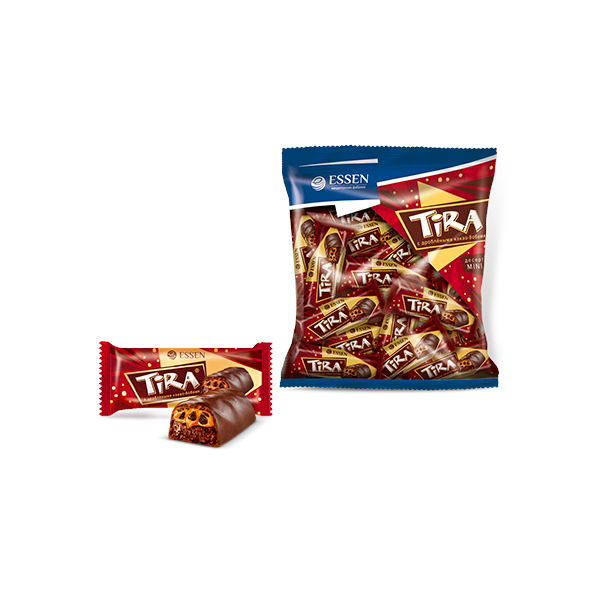 

Шоколадные конфеты Essen Tira мини с дроблеными какао-бобами 250 г