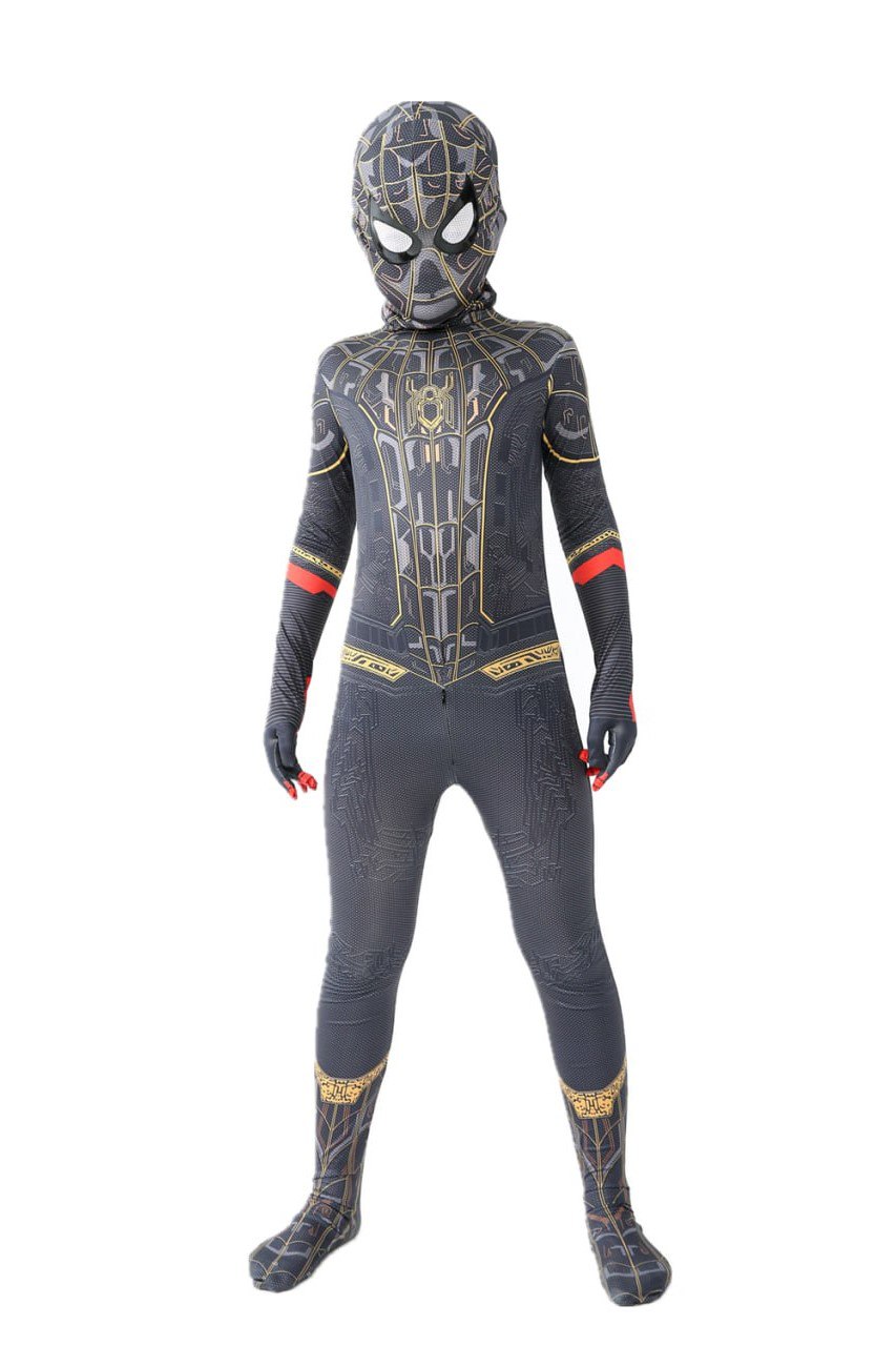 Карнавальный костюм Человек, Паук (черный-красный) А0,  140 карнавальный бант паук а микс