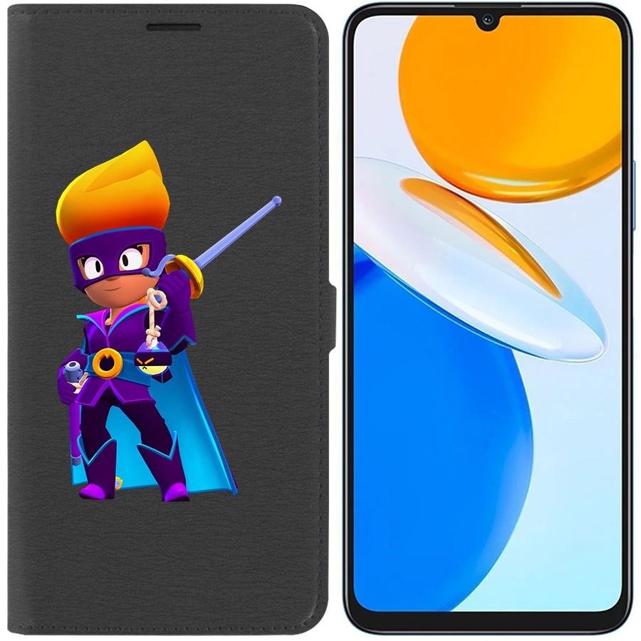 

Чехол-книжка Eco Book для Honor X7 Brawl Stars-Амбер де Ла Вега