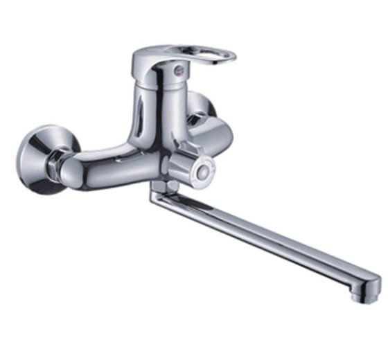 

Potato P22215, Смеситель для ванны (шаровый, плоский излив, картридж 35мм), P22215