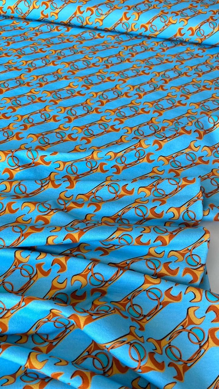 Ткань Alta Moda Итальянский футер 100 % хлопок, отрез 150 см