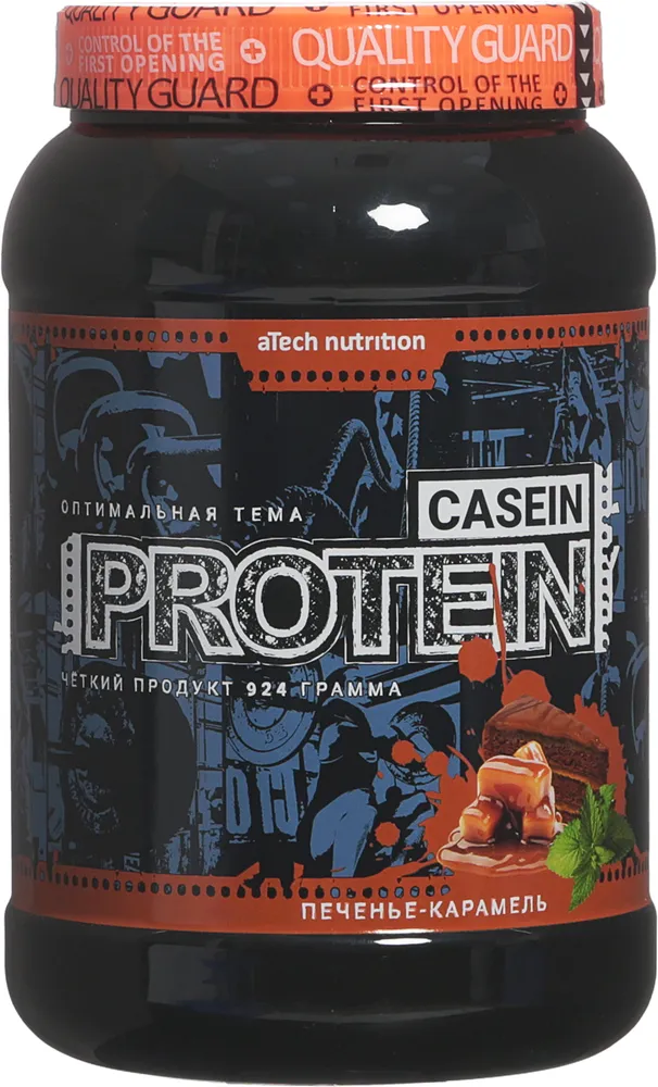 

Казеин aTech Nutrition Caseine protein Печенье и карамель 924 г, Caseine protein