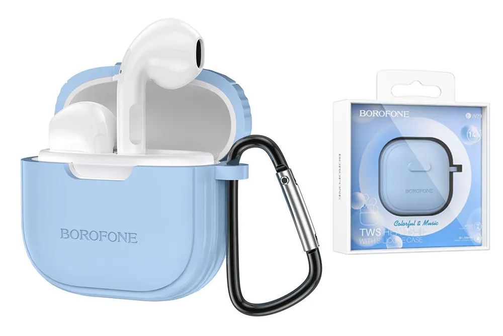 

Беспроводные наушники BOROFONE BW29 Blue (BW29 Charm TWS Azure Blue), BW29