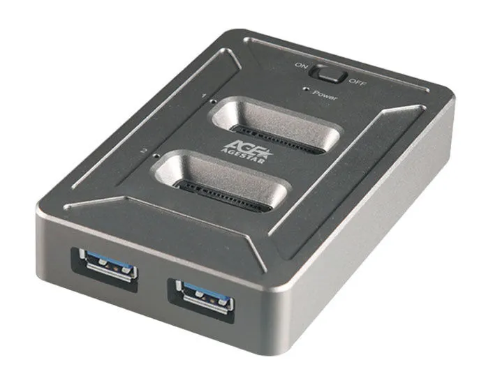 

Док-станция для накопителей HDD AGESTAR (31CBNV2H), Серый