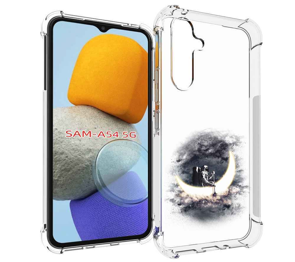 

Чехол MyPads лунный путешественник для Samsung Galaxy A54, Tocco