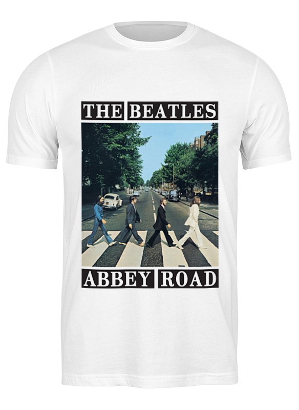 

Футболка мужская Printio The beatles белая 2XL, Белый, The beatles