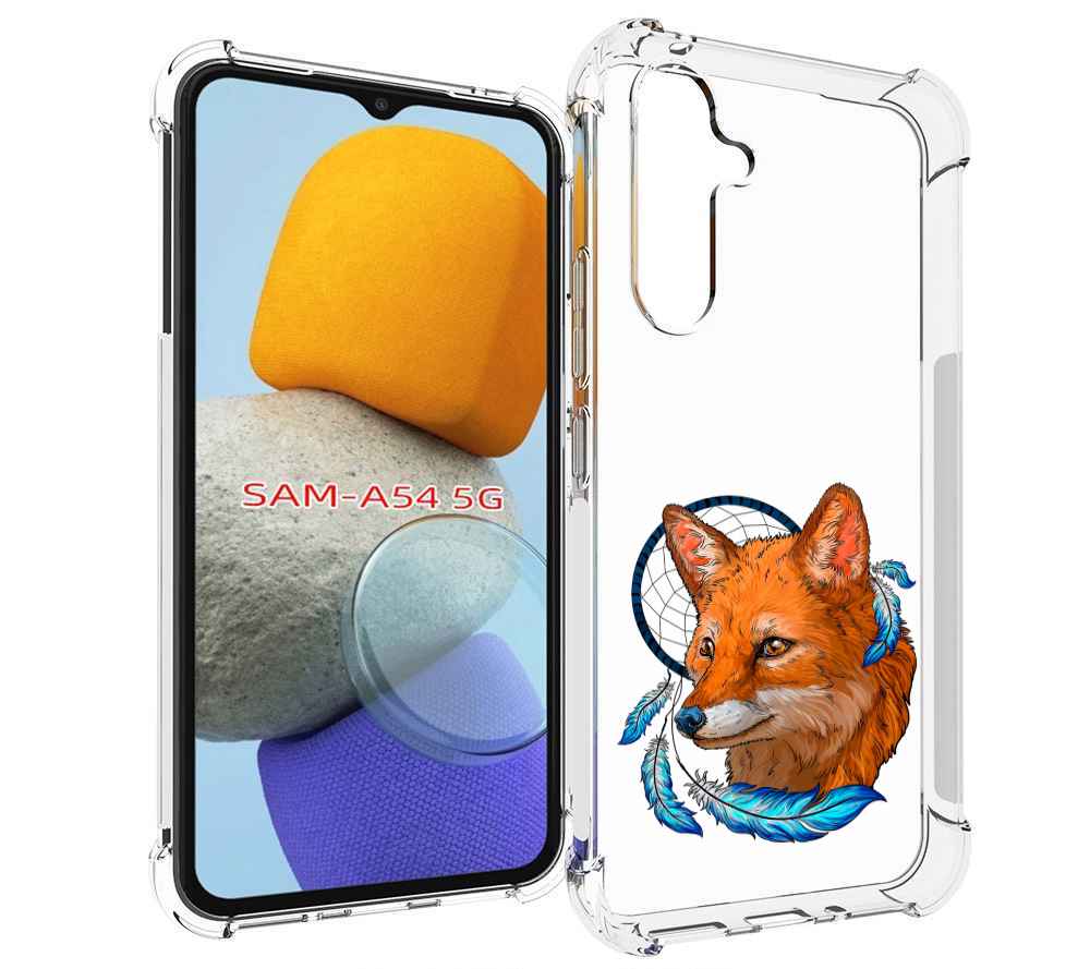 

Чехол MyPads лиса и ловец снов для Samsung Galaxy A54, Tocco